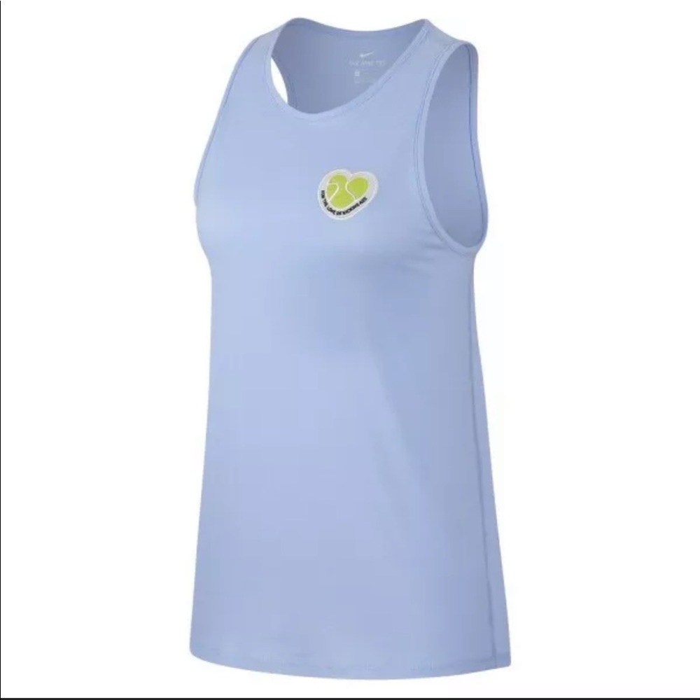 🎾 Nike Court Blue Tomboy Tennis Tank - SMALL ✔️🎾